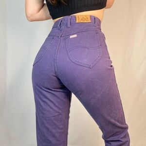 Lee Women's High Rise Jeans - Purple